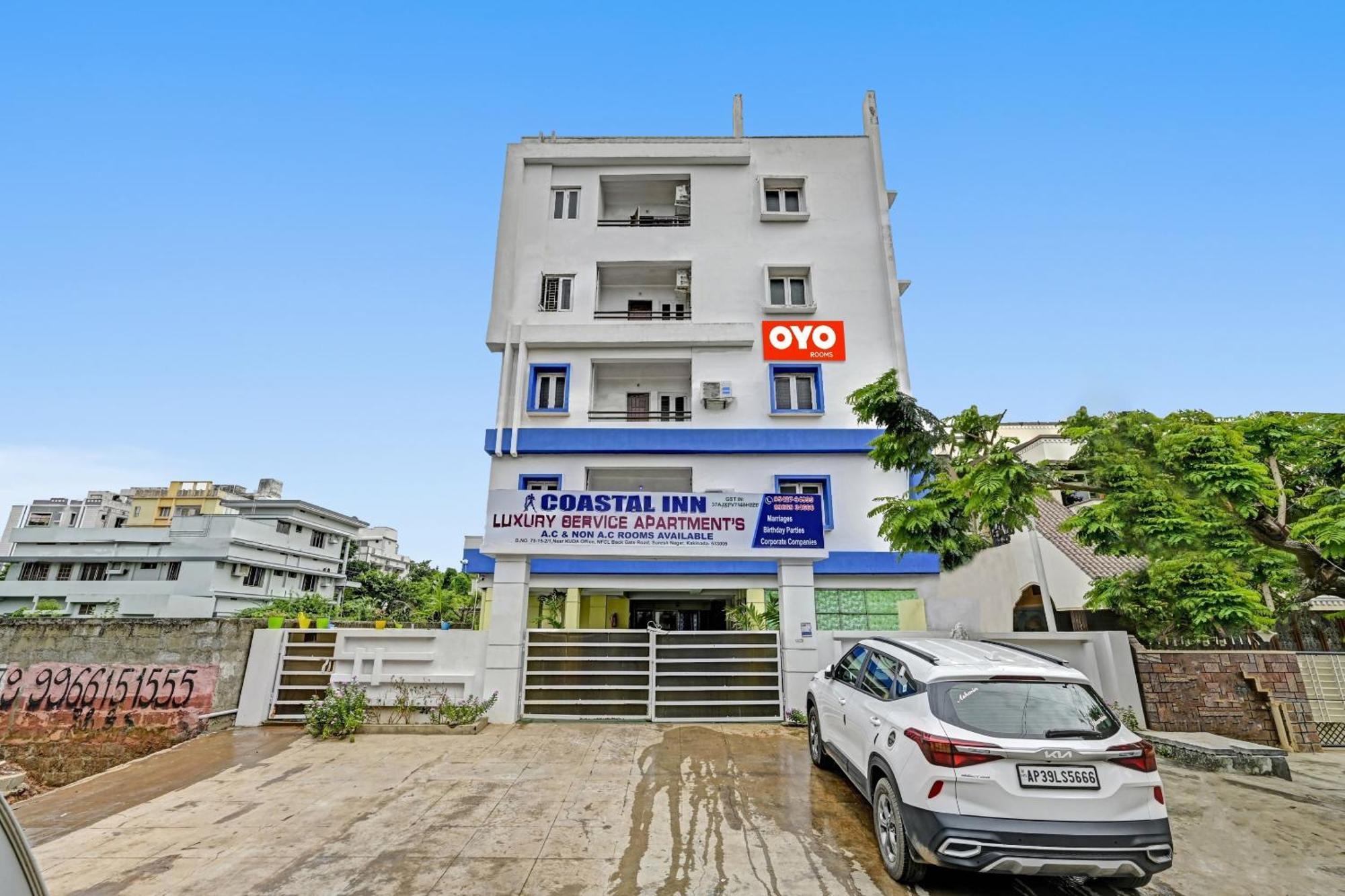 Hotel O Coastal Inn Luxury Service Apartments Kākināda Zewnętrze zdjęcie